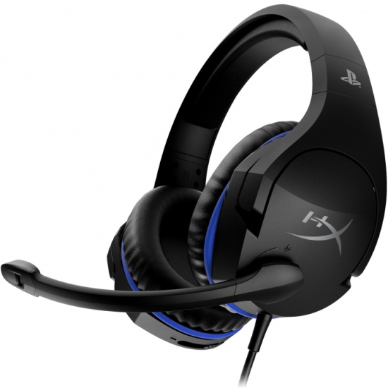 

Проводная гарнитура HyperX Cloud Stinger PS4, Jack 3.5mm, черный/синий (4P5K0AM#ABB), Cloud Stinger PS4