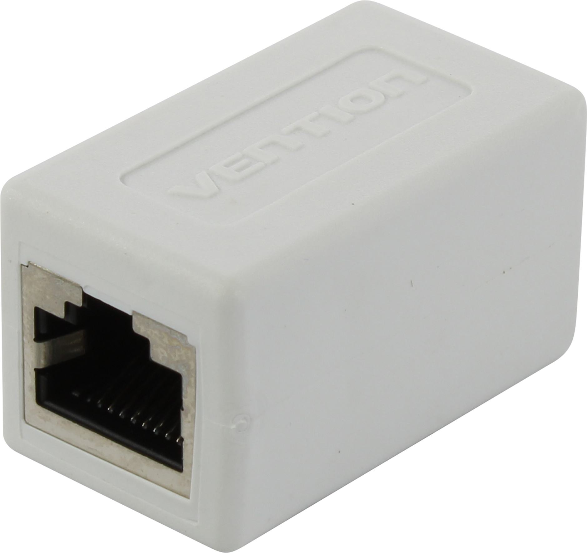 Адаптер-проходной RJ-45 Vention, белый
