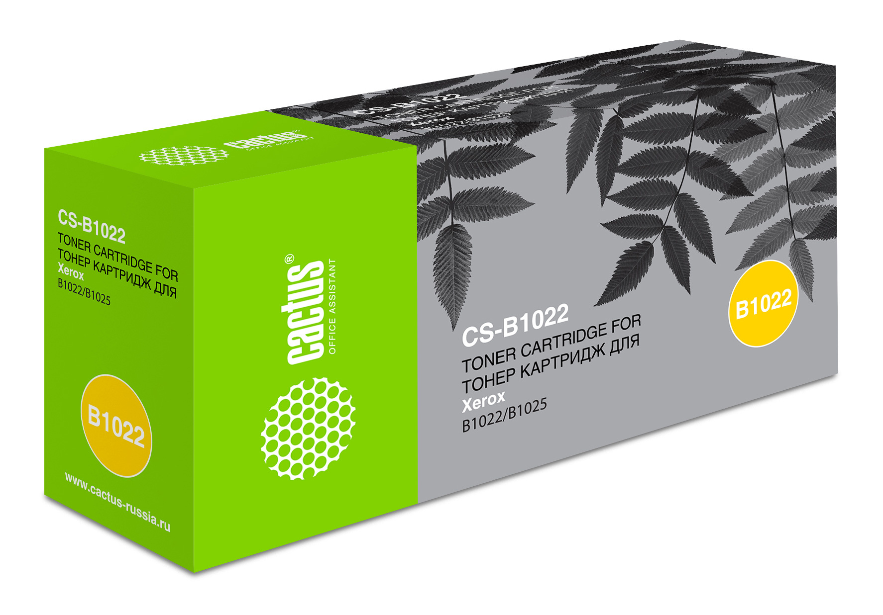 

Картридж лазерный Cactus CS-B1022RU (006R01731 ), черный, 13700 страниц, совместимый для Xerox B1022/B1025 с чипом