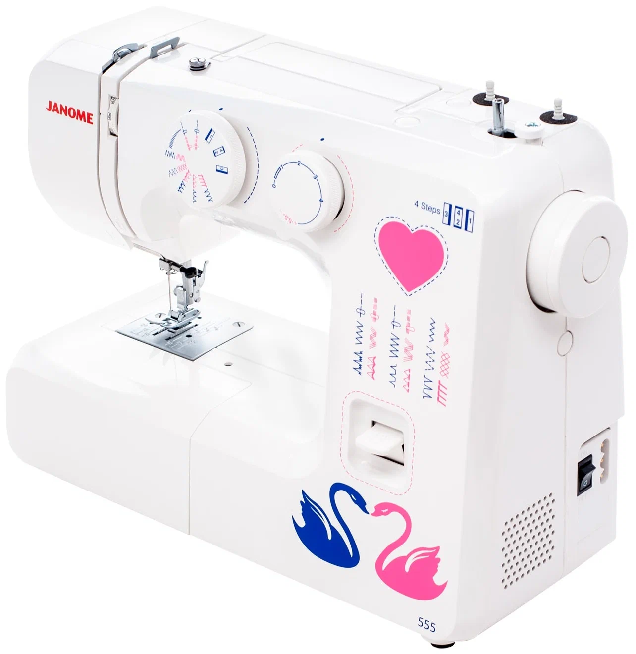 

Швейная машина Janome 555, белый (555), 555