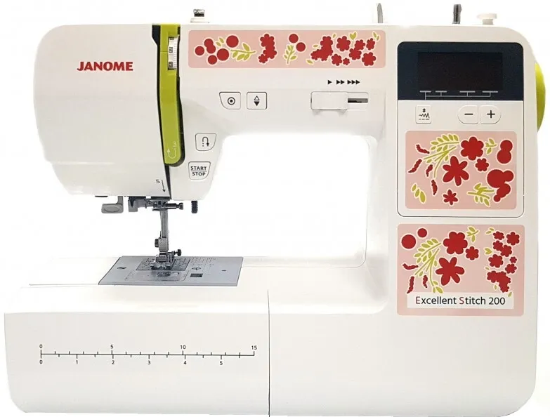 

Швейная машина Janome Excellent Stitch 200, белый (200), 200