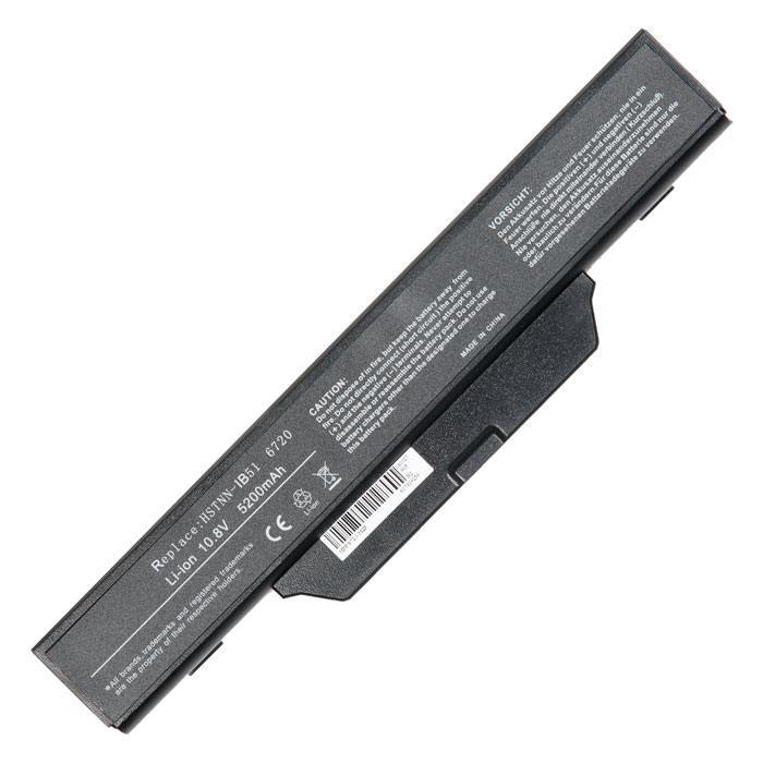 

Аккумуляторная батарея HSTNN-IB62 для HP Compaq 550, 610, 6720, 6730, 6820, 10.8V, 5200mAh, черный, HSTNN-IB62