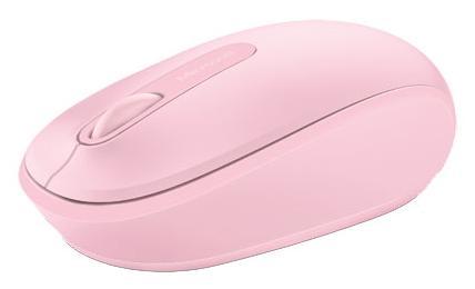 

Мышь беспроводная Microsoft Mobile 1850, оптическая светодиодная, Wireless, USB, розовый (U7Z-00024), Wireless Mobile Mouse 1850 U7Z-00024 Pink USB