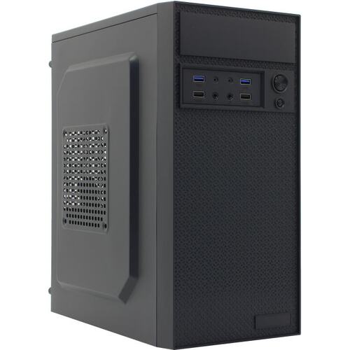 Корпус ExeGate BAA-109U2, mATX, Mini-Tower, 2xUSB 3.0, черный, Без БП (EX291271RUS) - фото 1