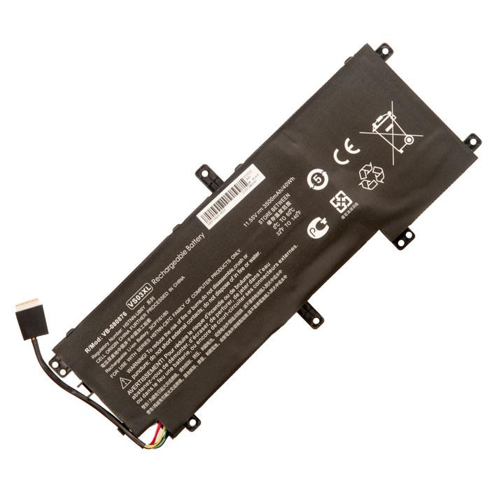 

Аккумуляторная батарея VS03XL для HP Envy 15-AS, 15-AS014WM, 11.6V, 3500mAh, черный, VS03XL