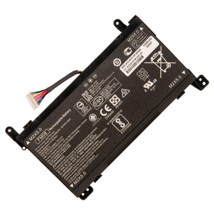 

Аккумуляторная батарея FM08 для HP Omen 17-AN 12Pin, 14.6V, 5700mAh, черный, FM08