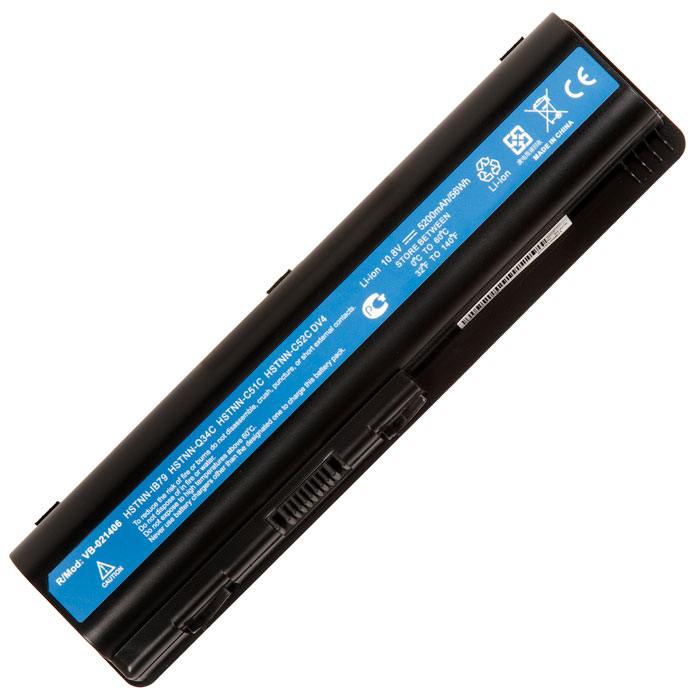 

Аккумуляторная батарея HSTNN-CB72 для HP Pavilion DV4, DV4-1000, DV5-1000, DV6-1000, Presario CQ40, CQ45, CQ50, CQ60, CQ70, 10.8V, 5200mAh, черный, OEM, HSTNN-CB72