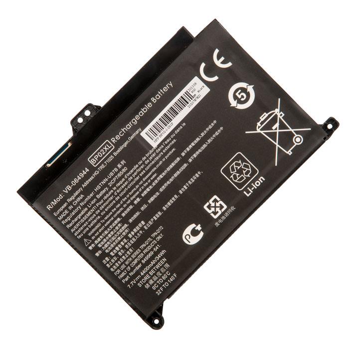 

Аккумуляторная батарея BP02-2S1P для HP Pavilion Notebook PC 15, 15-AU010WM, 15-AU018WM, 7.7V, 4400mAh, черный, BP02-2S1P