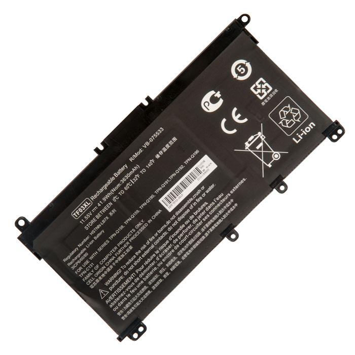 

Аккумуляторная батарея TF03XL для HP TPN-C131, 14s-be, 14-bp, 14-bf, 15-cc, Pavilion 17-AR, 11.6V, 3600mAh, черный, TF03XL