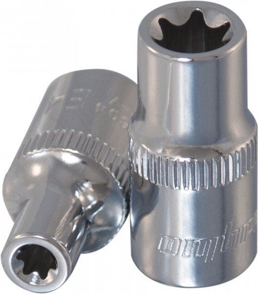 

Головка торцевая Ombra 114607, 1/4", TORX Е7, высота 25мм (114607), 114607