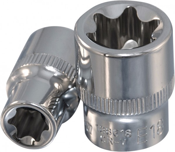 

Головка торцевая Ombra 138612, 3/8', TORX Е12, высота 28мм (138612), 138612