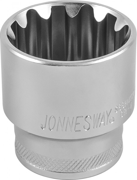 

Головка торцевая Jonnesway SUPER TECH S68H3118, 12-гранная, 18мм, 3/8", TORX Е22 (46209), S68H3118