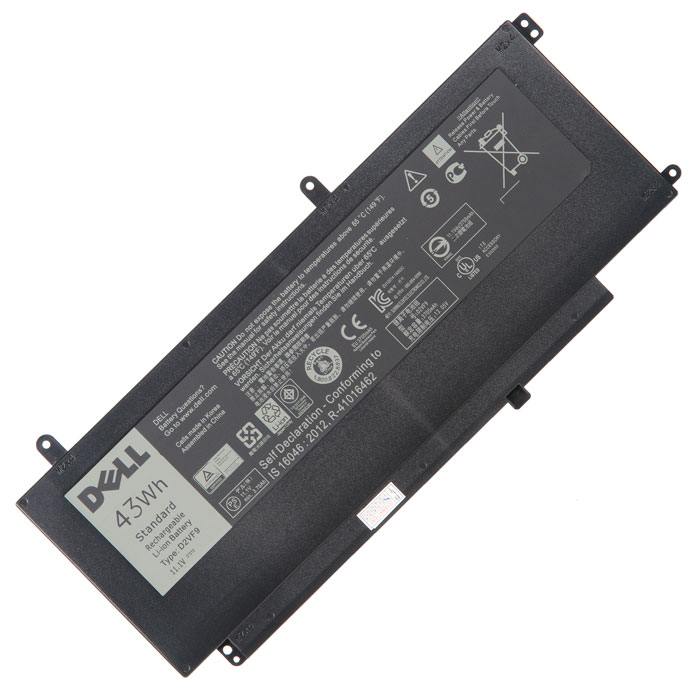 

Аккумуляторная батарея D2VF9 для Dell Inspiron 15 7547, 15-7547, 11.1V, 3800mAh, черный, D2VF9