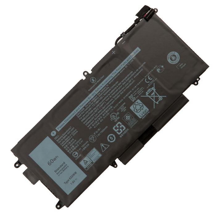 

Аккумуляторная батарея K5XWW для Dell Latitude 12 5289, 7.6V, 7500mAh, черный, K5XWW