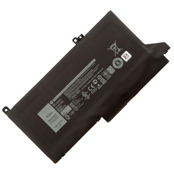 

Аккумуляторная батарея DJ1J0 для Dell Latitude 12 7280, 7480, 11.4V, 3600mAh, черный, DJ1J0