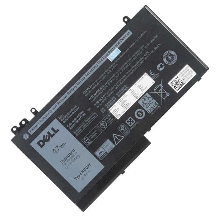 

Аккумуляторная батарея NGGX5 для Dell Latitude 12 E5270, E5470, E5570, 11.4V, 4000mAh, черный, NGGX5