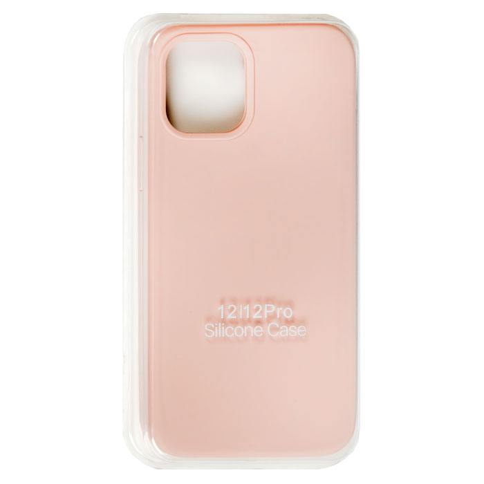 

Чехол-накладка для смартфона Apple iPhone 12/12 Pro, soft-touch, пудра (862828)