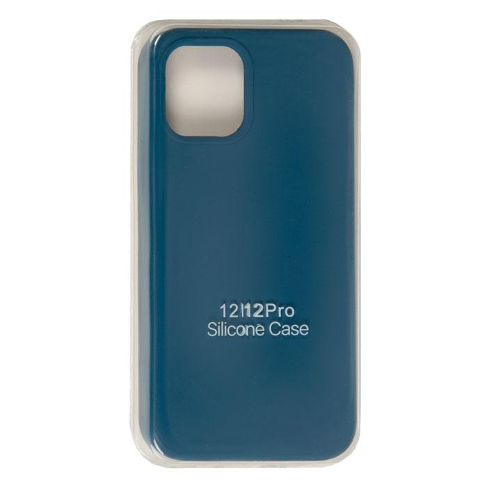 

Чехол-накладка для смартфона Apple iPhone 12/12 Pro, темно-изумрудный (862829)