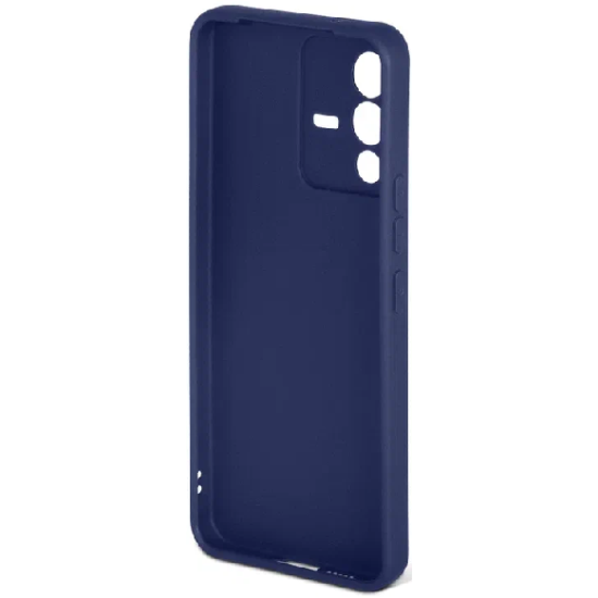 

Чехол-накладка DF vCase 07 для смартфона 6.5" Vivo V23, силикон, голубой (DF vCase-07 (blue))