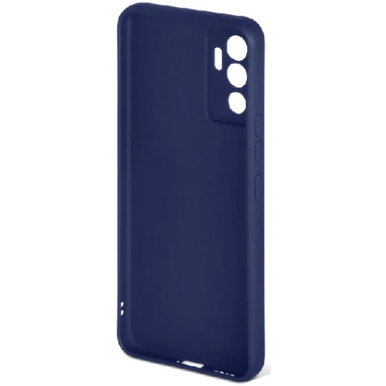 

Чехол-накладка DF vCase 08 для смартфона 6,44 Vivo V23e, силикон, голубой (DF vCase-08 (blue))