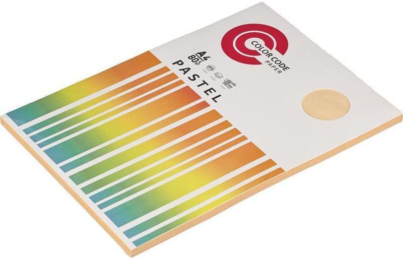 Бумага A4 80 г/м² 100 листов, оранжевый пастель ColorCode COLOR 473349 (473349)