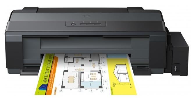 Принтер струйный Epson L1300, A3, цветной