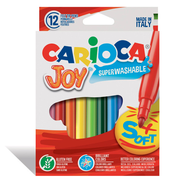 

Фломастеры Carioca Joy, 12 шт. (40531), Joy