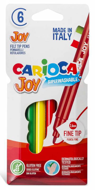 

Фломастеры Carioca Joy, 6 шт. (40549), Joy