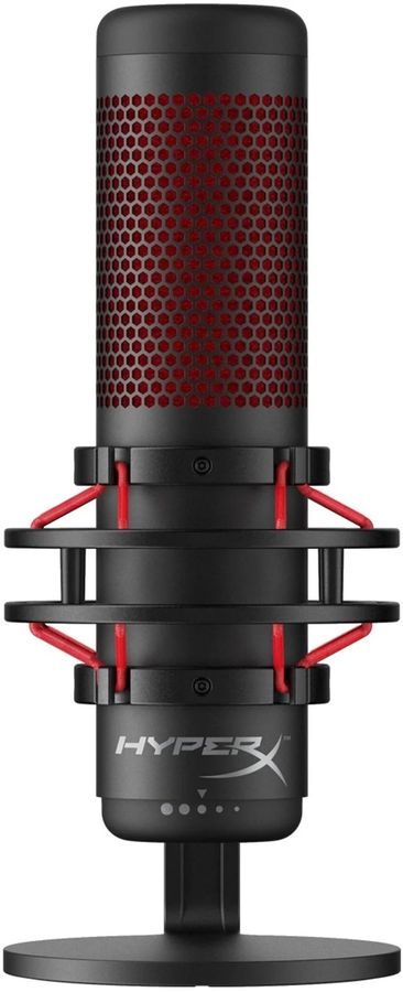 

Микрофон HyperX QuadCast, конденсаторный, черный (4P5P6AA), QuadCast