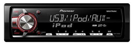 

Автомагнитола Pioneer MVH-X460UI, 1 DIN, черный, MVH-X460UI