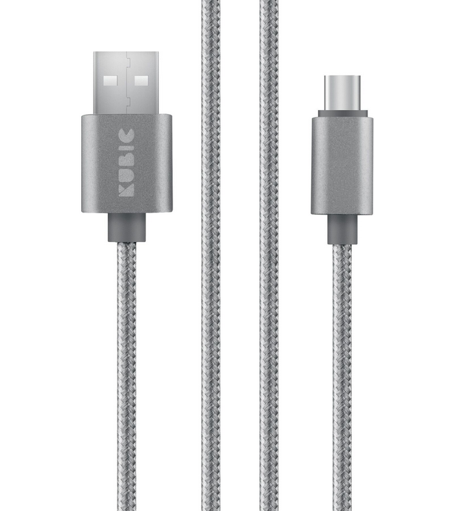 

Кабель USB Type-C(m)-USB 2.0(Am), 2A, 3м, серый Rombica kubic K-C05CGR (K-C05CGR), K-C05CGR