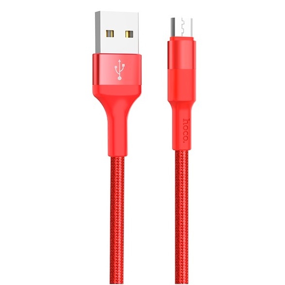 

Кабель USB Type-C(m)-USB 2.0(Am), 2A, 1м, красный HOCO Xpress X26 (80268), X26