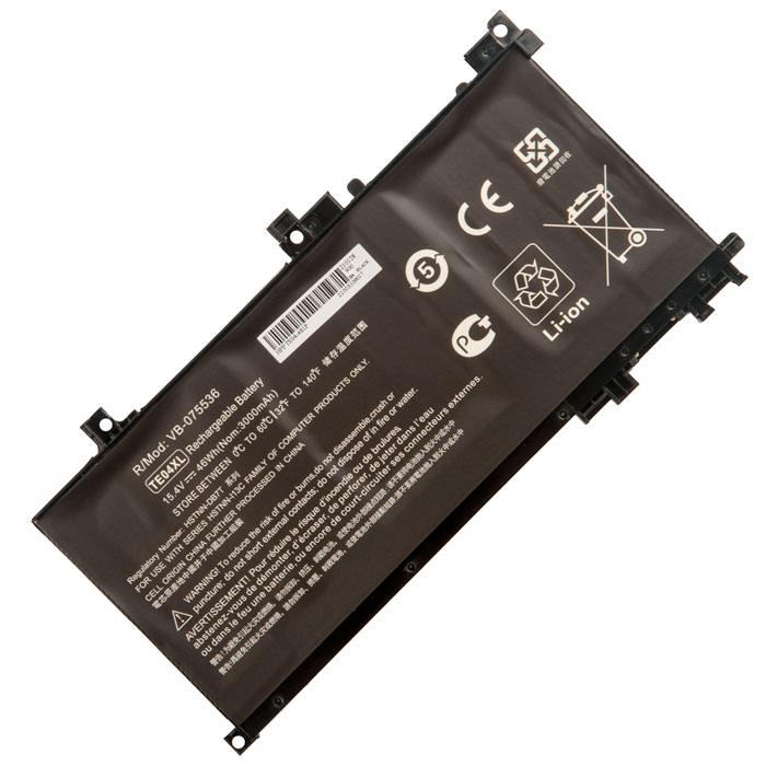 

Аккумуляторная батарея TE04XL для HP TPN-Q173, 15-BC, Pro 15-ax, 15.4V, 3000mAh, черный, TE04XL