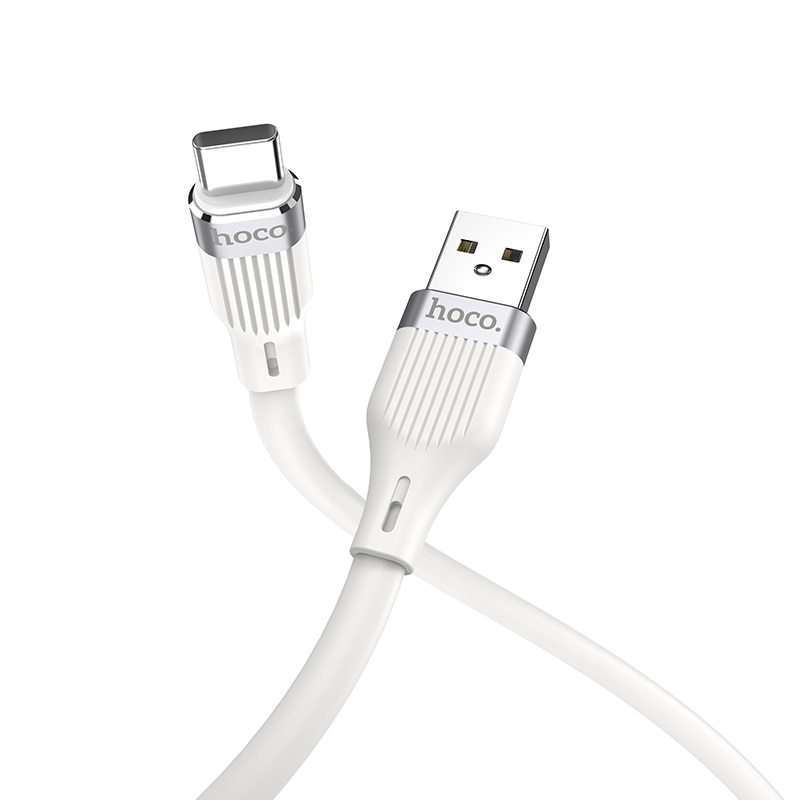 

Кабель USB Type-C-USB, 3A, 1.2м, белый HOCO U72 (713315), U72