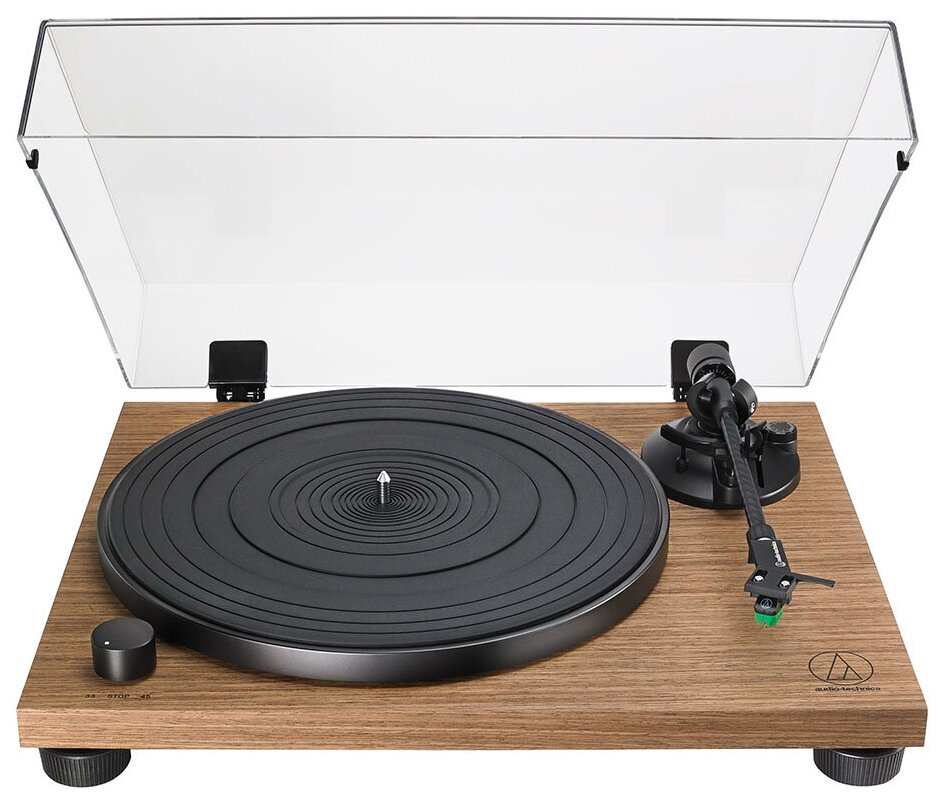

Проигрыватель винила Audio-Technica AT-LPW40WN, черный/коричневый (AT-LPW40WN), AT-LPW40WN