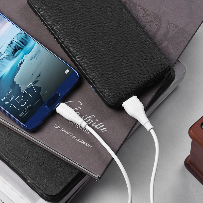 

Кабель USB Type-C(m)-USB 2.0(Am), 2.4A, 2м, золотистый HOCO Space shuttle U35 (6957531074755 ), U35