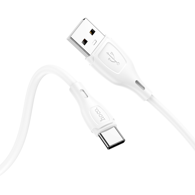 

Кабель USB Type-C-USB, 3A, 1м, белый HOCO Ultimate X61 (6931474747853), X61