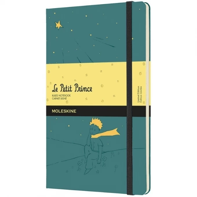

Блокнот Moleskine LIMITED EDITION PETIT PRINCE, 130х210мм, линейка, 192 листов, зеленый (LEPP03QP060A), LIMITED EDITION PETIT PRINCE