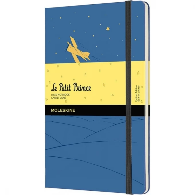 

Блокнот Moleskine LIMITED EDITION PETIT PRINCE, 130х210мм, линейка, 192 листов, синий (LEPP03QP060B), LIMITED EDITION PETIT PRINCE