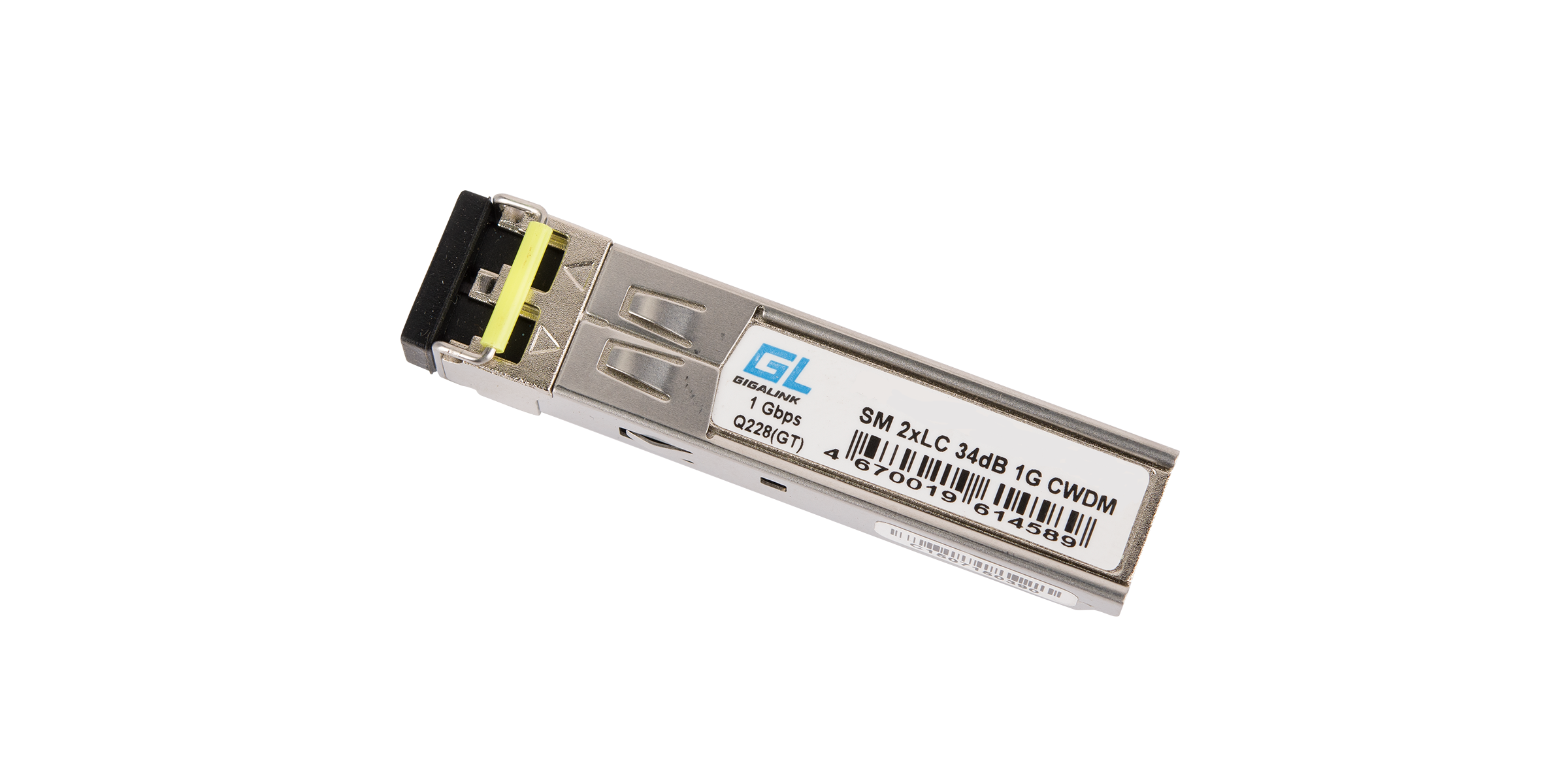 

Модуль SFP Nikomax (Gigalink), LC, Tx:1490 нм, 1 Гбит/с, SM, двойной, DDM (GL-OT-SG34LC2-1490-CWDM)