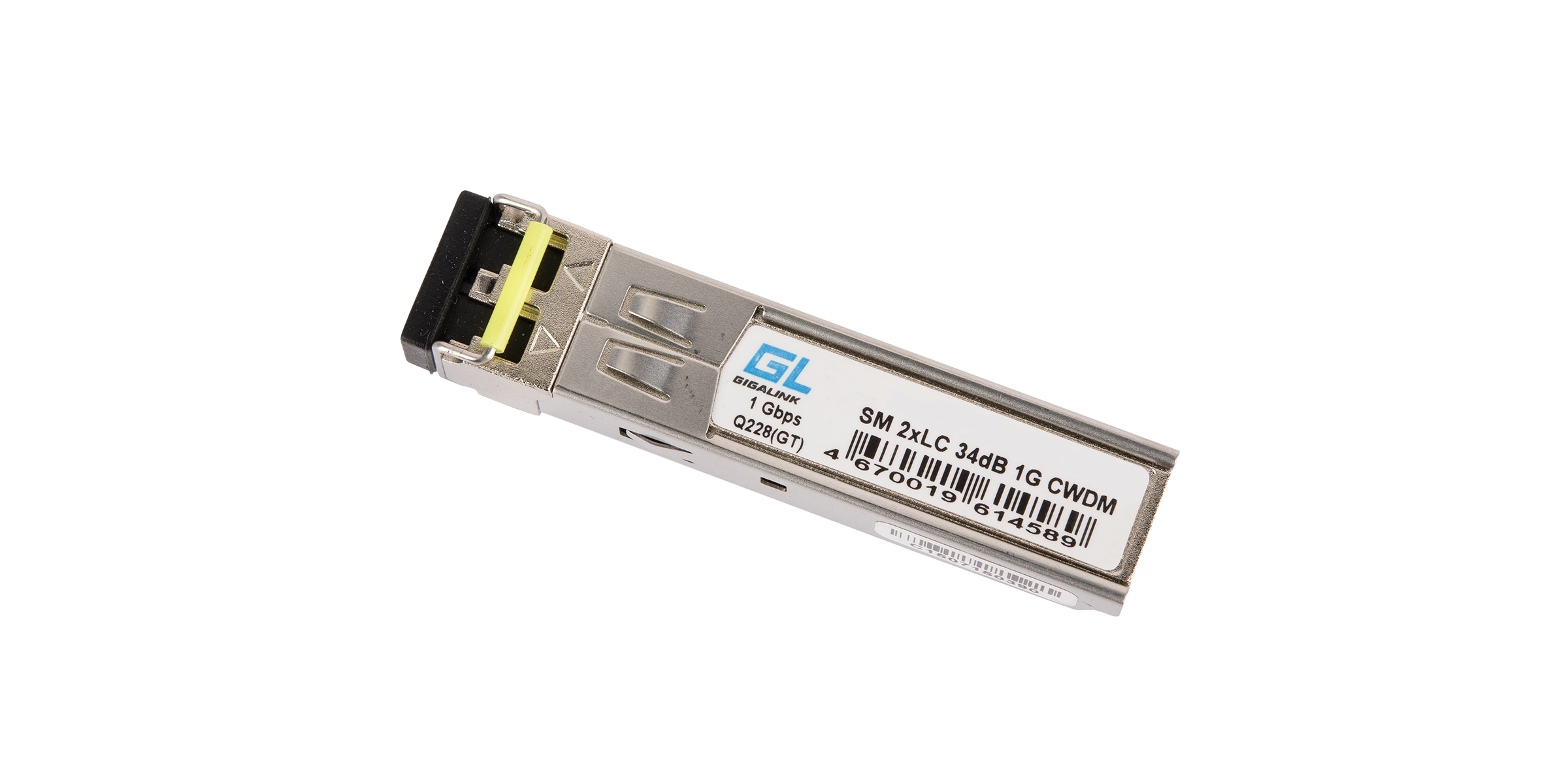 

Модуль SFP Nikomax (Gigalink), LC, Tx:1550 нм, 1 Гбит/с, SM, двойной, DDM (GL-OT-SG34LC2-1550-CWDM)