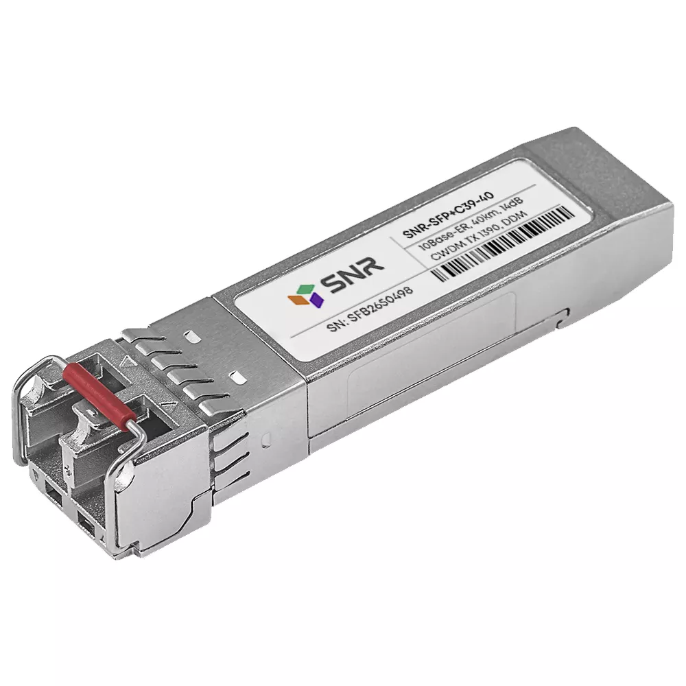 

Модуль SFP+ SNR, 40 км, SFP+, Tx:1390 нм, 10 Гбит/с, SM, двойной (SNR-SFP+C39-40)