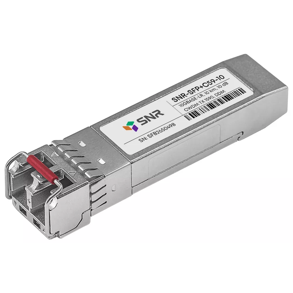 

Модуль SFP+ SNR, 10 км, LC, Tx:1590 нм, 10 Гбит/с, SM, двойной (SNR-SFP+C59-10)