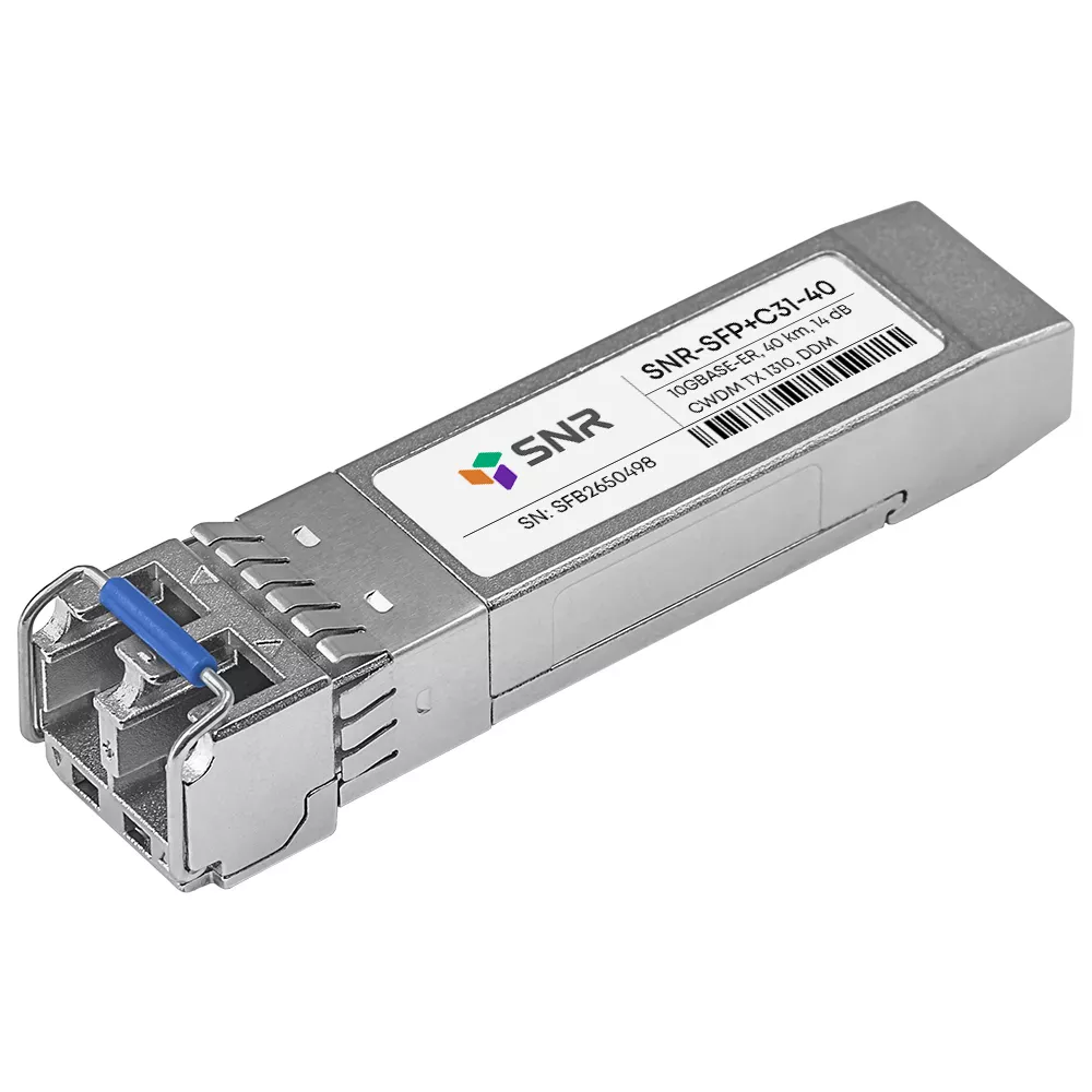

Модуль SFP+ SNR, 40 км, LC, Tx:1310 нм, 10 Гбит/с, SM, двойной (SNR-SFP+C31-40)