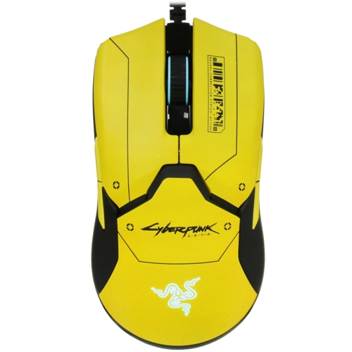 Игровая мышь Razer VIPER ULTIMATE CYBERPUNK 2077 EDITION, 20000dpi, оптическая светодиодная, Wireless, USB, желтый (RZ01-03050500-R3M1)