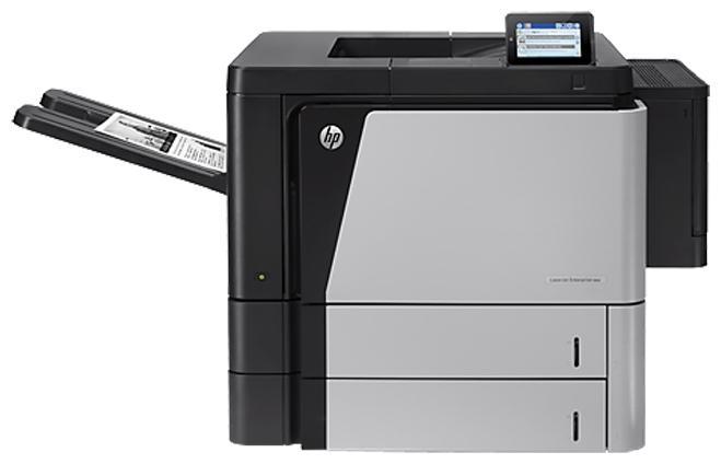 Принтер лазерный HP LaserJet Enterprise M806dn, A3, ч/б, 56стр/мин (A4 ч/б), 1200x1200dpi, дуплекс, сетевой, USB (CZ244A) - фото 1