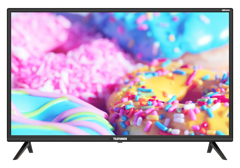 

Телевизор 31.5" Telefunken TF-LED32S11T2, HD, 1366x768, DVB-T /T2 /C, HDMIx3, USBx1, черный (TF-LED32S11T2), TF-LED32S11T2