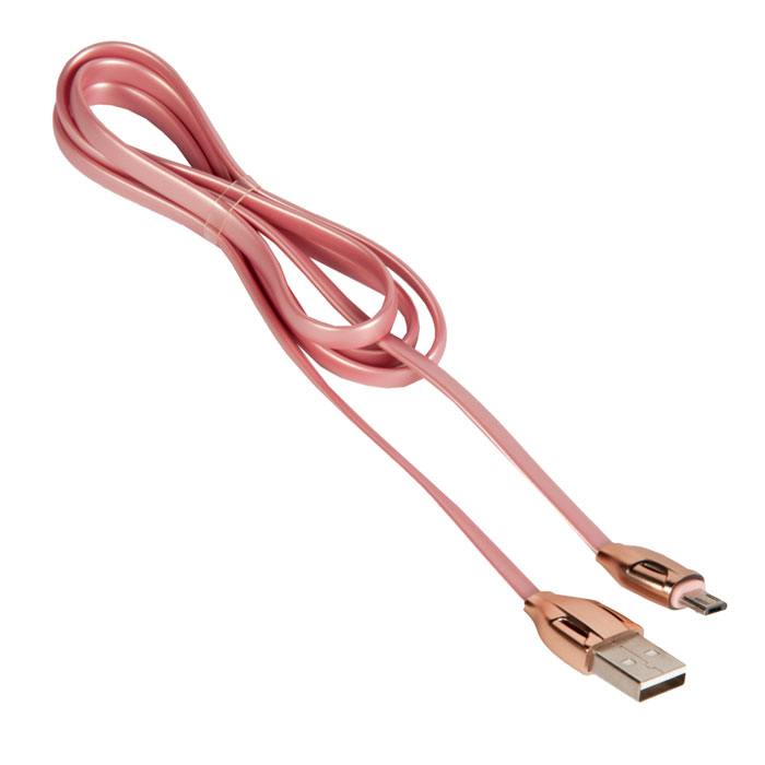 

Кабель Micro USB-USB, 2A, 1м, розовый Remax laser RC-035m (764991), RC-035m