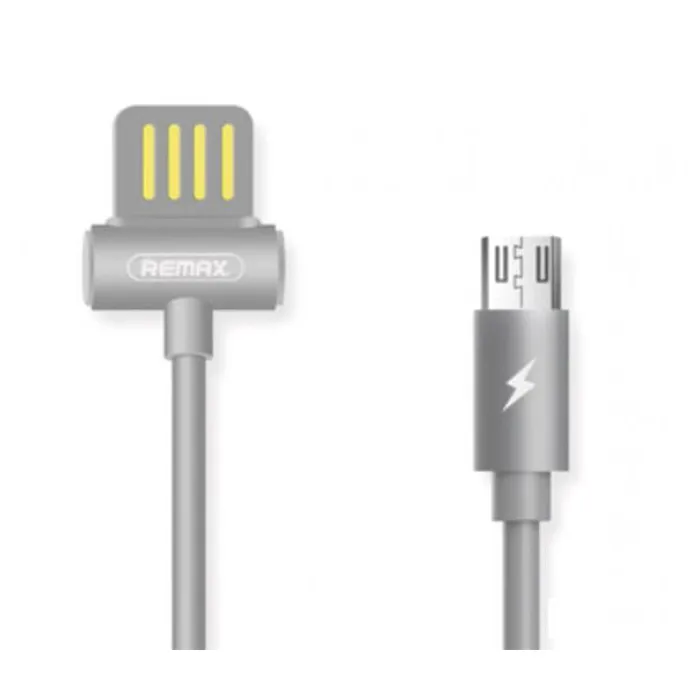 

Кабель Micro USB-USB, 2.1A, 1м, серый Remax Waist Drum Series RC-082m (764519), RC-082m