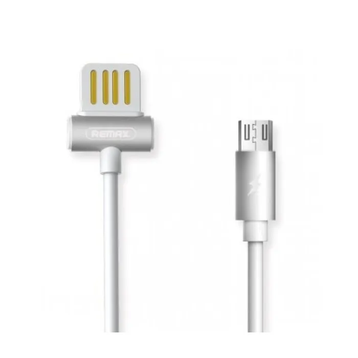 

Кабель Micro USB-USB, 2.1A, 1м, белый Remax Waist Drum Series RC-082m (764522), RC-082m